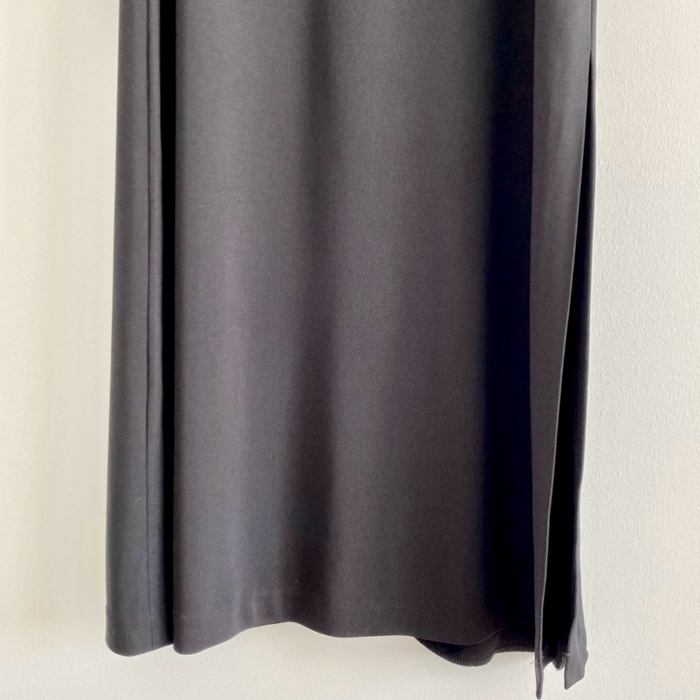 Classic Black Scoop Neck Maxi Dress by Ellen Tracy - Picture 3 of 4